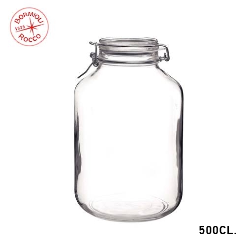 eckpot fido glas inh 500cl rond rocco bormioli