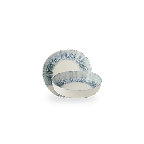 ord diep opstaande rand diam 20cm inked lyra blue churchill