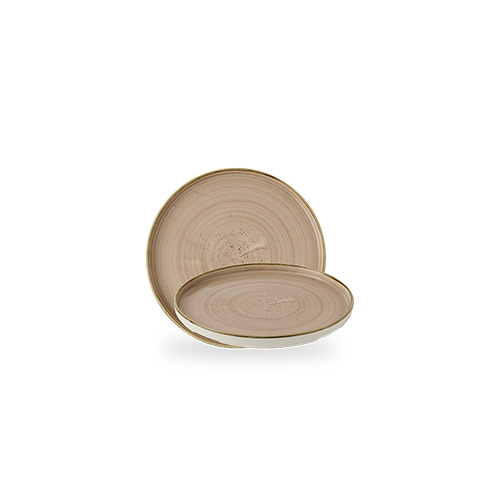 ord plat opstaande rand diam 26cm truffle stonecast churchill