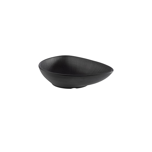 om diep nero afm 23x18cm melamine kleur zwart