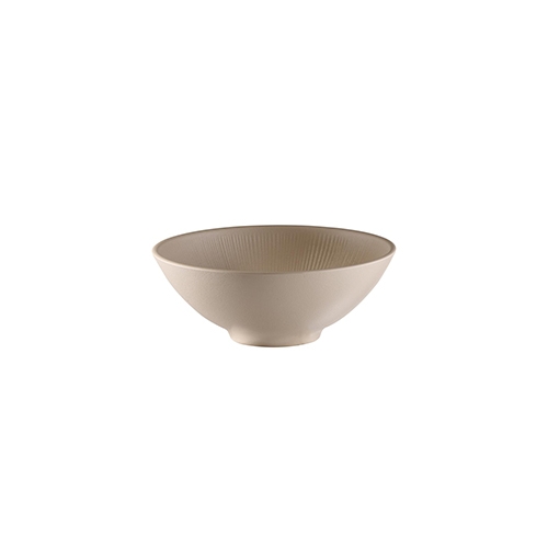 chaal diep nero diam 24cm melamine kleur beige