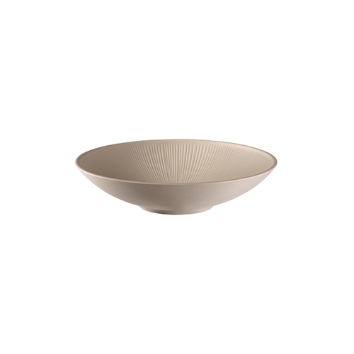 chaal diep nero diam 30cm melamine kleur beige