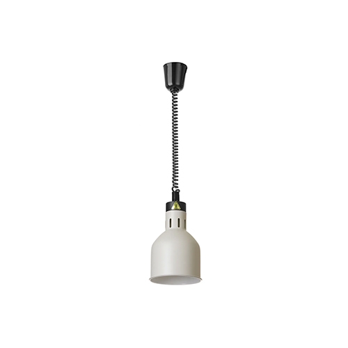 armtelamp verstelbaar cylindrisch wit 230v 250w diam 175cm hendi