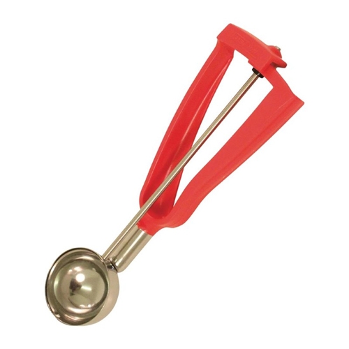 jsportioneerlepel 1 24ltr diam 52 cm bonzer litegrip roestvrijstaal rood