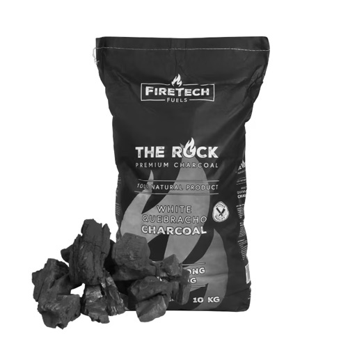 Houtskool the rock quebracho ihn 10 kilo firetech