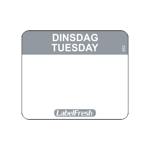 abelfresh easy 500 labels dinsdag tuesday