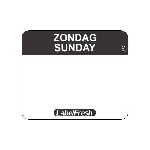 abelfresh easy 500 labels zondag sunday