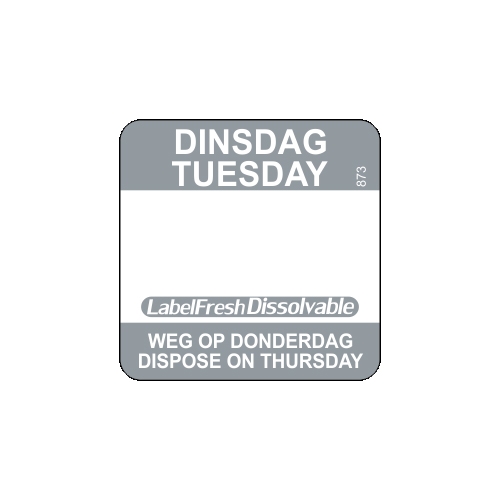 abelfresh easy oplosbaar 500 labels dinsdag tuesday weg op