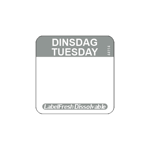 abelfresh easy oplosbaar 500 labels dinsdag tuesday