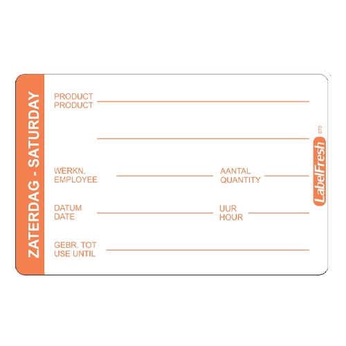 abelfresh pro 500 labels zaterdag saturday