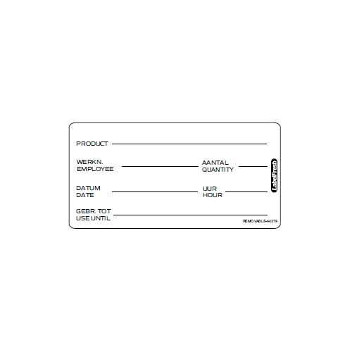 abelfresh warning 250 labels universeel