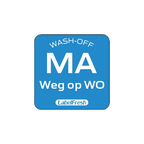 abelfresh 500 labels wash off maandag nl met weg op