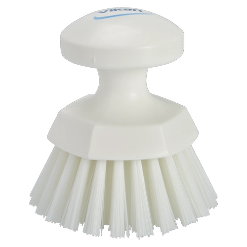 erkborstel rond diam 11cm wit vikan