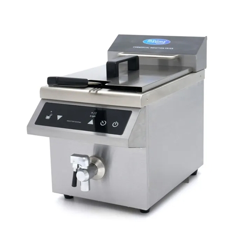 nductie frituurpan inh 8ltr afm 29x50x41cm 230v 35kw maxima