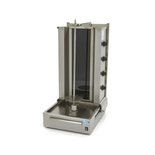hoarma grill afm 547x686x1087cm voor 70kg vlees 400v 60kw maxima