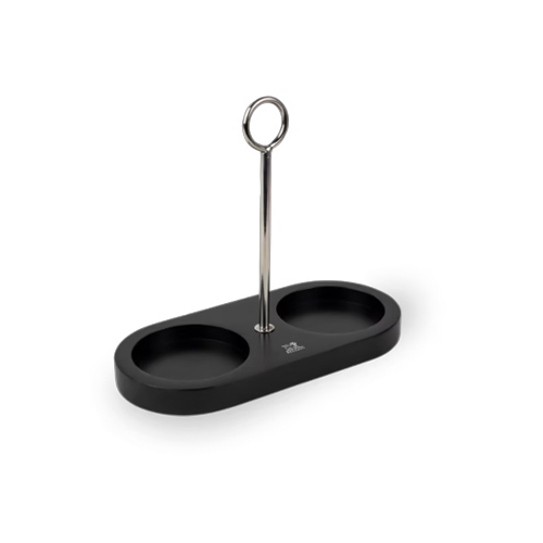 chaal met handvat zwart bamboe linea peugeot