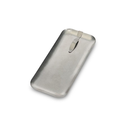 ekeninghouder afm 225x10cm met clip antique zilver serve bonbistro
