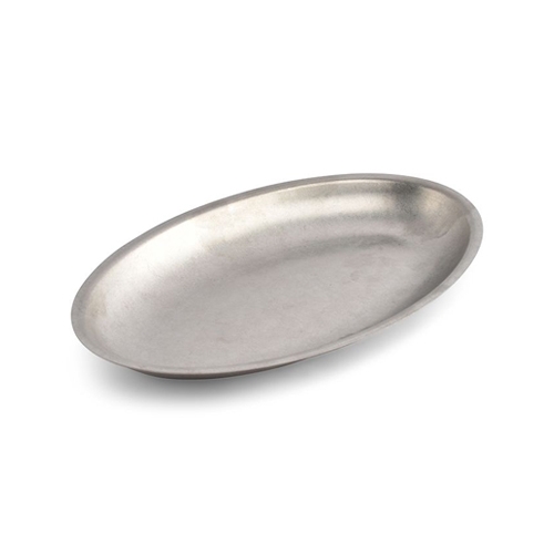 erveerschaal afm 30x185cm hgt 25cm antique zilver serve bonbistro