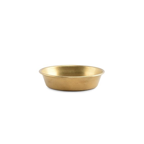 om diam 105cm hgt 25cm antique goud serve bonbistro