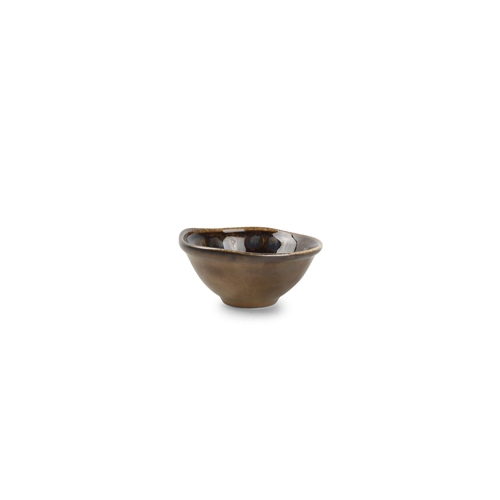 om diam 7cm hgt 3cm gold flaked nobile chic