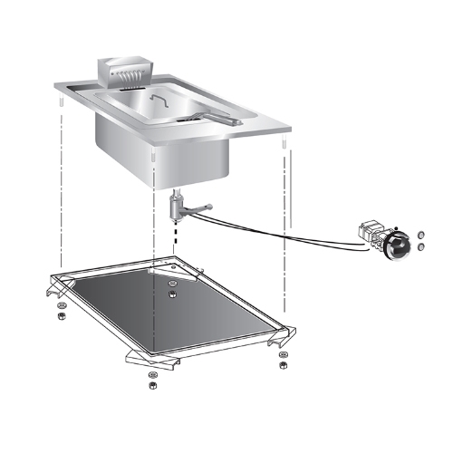riteuse inbouw inh 10ltr afm 40x60cm 400v 9000w fqe41d mareno