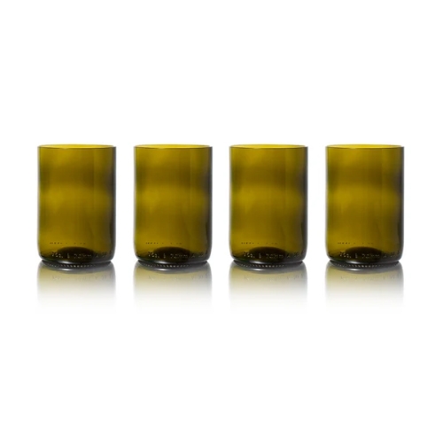 umblerglas inh 33cl kleur olive rebottled